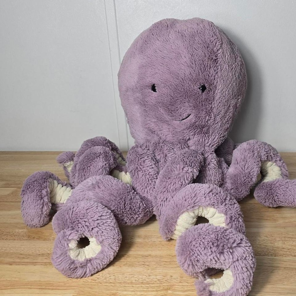 Retired Jellycat Really Big‎ Octopus Maya Purple Lavender
